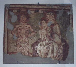 Madonna in 
trono col Bambino e S. Sebastiano
